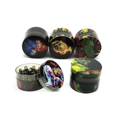 China Plastic+SPTE MYQ-M5 Wholesale Herb Metal Tobacco Grinder Spice Smoking Grinder for Herbs for sale