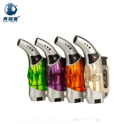 China New Arrival GF863 Custom Mini Duman Mesalesi Gas Soplete Cigar Cigar Smoking Windproof Lighter Torch for sale