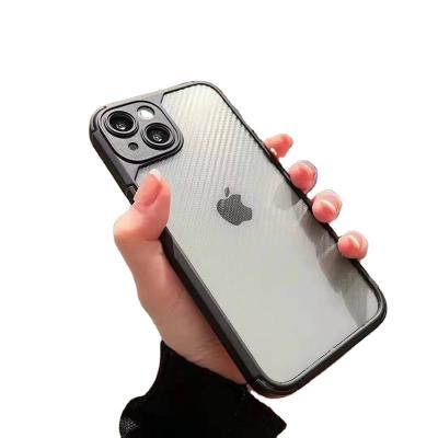 China High Carbon Fiber Waterproof Protective Case For iPhone 13 Pro Max Shockproof Luxury Armor Back Cover For Apple iPhone 12 Pro Max Series for sale