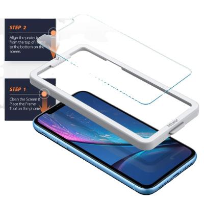 China For iPhone 6 compatible with iPhone XR screen protector, iPhone 11 screen protector, tempered glass film for Apple iPhone XR and iPhone 11 for sale