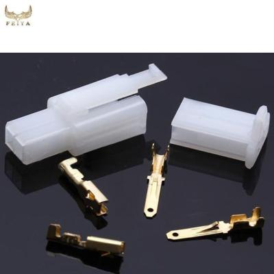 China Wholesale Automotive Factory Motorcycle Connector 2.8 Type - 2 Pin Connector Male Female Terminal for sale