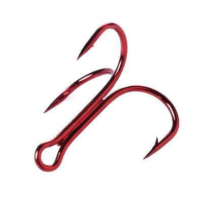 China As the picture shown of the factory wholesale 20PCS fish hook set three claw hook fishing accessories tools for sale