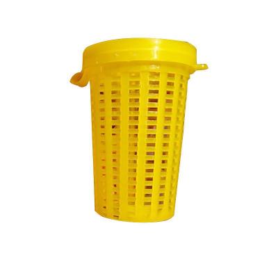 China Fishing Net Plastic Feeder Cup Container Bait Cage Container Bait Feeder Holder Cage Shrimp Cage Shrimp Bait Fishing Accessories for sale