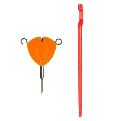 China As Picture Shown Hook Row Line Tying Tool With 2 Line Under PCS Single And Double Hook Quick Knot Tyer Tool Fishing Tackle Attachment for sale