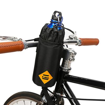 China Durable Water Bottle Carrier Pouch Holder Sports Handlebar Kettle Bag Bicycle Handlebar Stem Bag Bicycle Recycling Accessories for sale