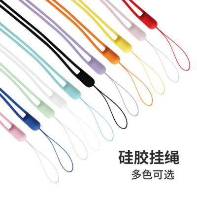 China 2022 Hottest Mobile Phone Cell Phone Cell Phone Rubber Elasticity Silicone 2022 Fashion Liquid Silicone Lanyard for sale