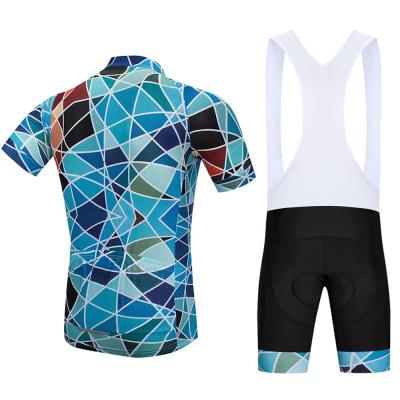 China Breathable Sportswear Bike Wear Cycling One Set Bib Shorts Cycling Wear Bicycle for sale