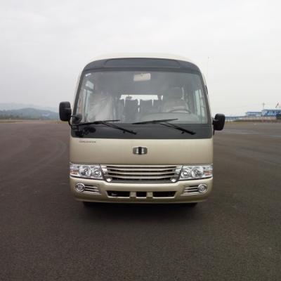 China PVC leiten 32 Sitzer Mini Coaster Bus Cruising Range 200km zu verkaufen