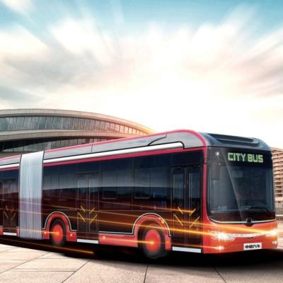 Chine 18 mètres de Zev Bus 69 km/h de passager de l'autobus 50 de sièges de la capacité en sièges électrique 150 à vendre