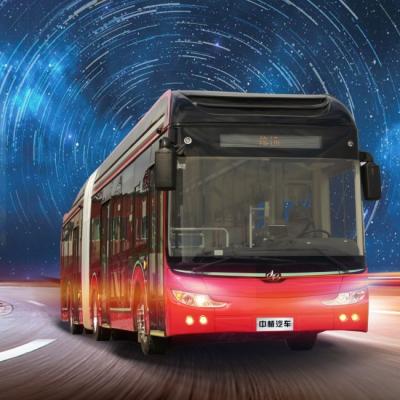 China Ônibus elétrico da cidade da capacidade de passageiro 158 do ISO 18m a pilhas à venda