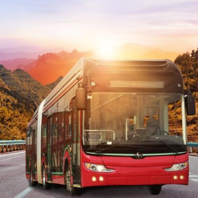 China 18m zev bus 50 seater Electric BRT Bus ZEV Bus City Bus Serve for urban transport. for sale