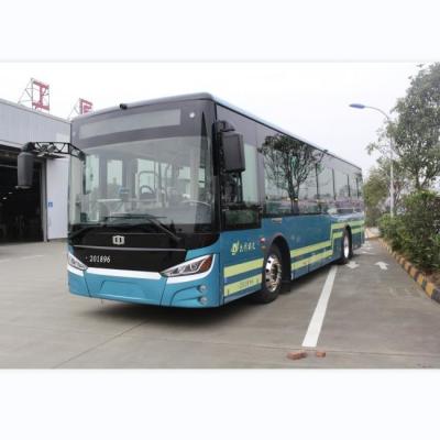 China 10.5m City Road Tour Bus With Air-Condition Low Floor Pure Electric Bus 30seat Urban City Buses for sale