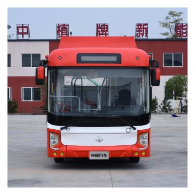 China 10.5M Autocarro elétrico puro Bateria de entrada baixa Capacidade 268kwh com longa distância à venda