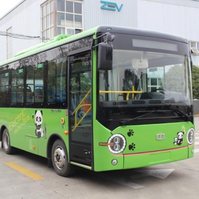 China 6.6m Electric Mini Bus New Energy City Tour Bus 23 Seats Urban Bus Battery 200 KWh Te koop