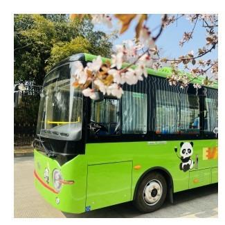 China Velocidad superior eléctrica de los asientos de pasajero de Mini Buses 24 de la impulsión de la mano izquierda de 69 kilómetros por hora en venta