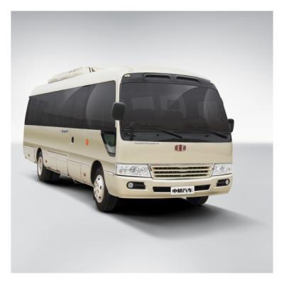 China 6m Diesel Coaster Buses 19 asientos Manual LHD / RHD vehículo personalizado. en venta