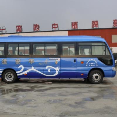 China 19 Sitzdieselbus mit Luft-Suspendierung und Klimaanlage LHD RHD zu verkaufen