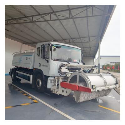 China Schoonmaaktruck 18T Elektrische stadsweg schoonmaaktruck hoge druk. Te koop