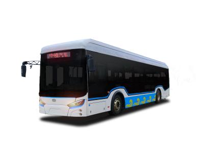 China 10.5m New Energy Electric Tour Bus With Lithium-Ion Battery Monocoque Structure for sale