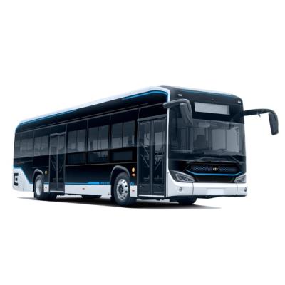 China 12 M Pure Electric Bus Low Entrance Floor Bus EV Bus 46 Seats with Air Suspension for sale