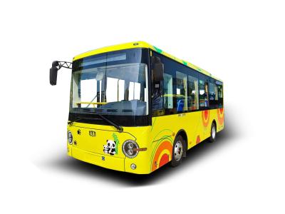 China 6.6m EV Bus Electric Mini Buses Two Steps, Automatic Transmission for sale