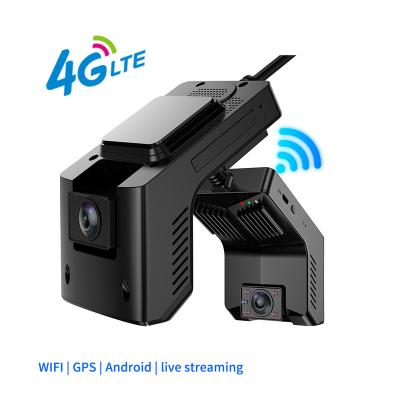 China DMS & ADAS function 4G AI dashcam for vehicle gps fleet front+IR tracking inside cam with wifi and DMS ADAS function 4g mini dashcam for sale