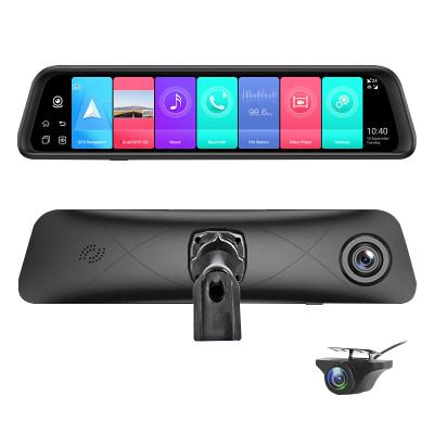 China Cmsv6 P68S 4G Platform Android 8.1 Dual Lens 12inch AHD1080P Mirror Fit Car DVR With GPS Navigation wifi BT and remote monitor fit cmsv6 platform for sale