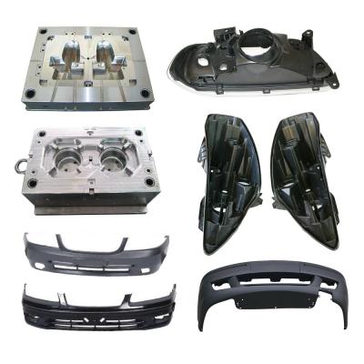 China Professionele drukwerk Injectie gieten Plastic onderdelen voor auto Bump Grille Lamp afstandsbediening Centrum Auto deur gieten Te koop