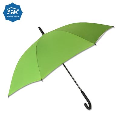 China Decorative Windproof For Street Mixed Color Standard Size J Shape Straight Handle Umbrella for sale