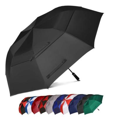 China Factory Price Portable Cheap Auto 2 Fold Style 28 Inch Umbrella With Plastic Handle for sale