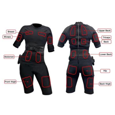 China Anti-Puffiness EMS Wireles Power Fitness Suit Training Use Life Over 5 Years Leg Slimming Skin Tightening for sale