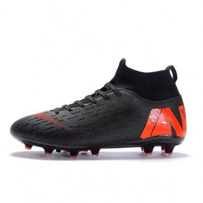 China Cutie FG Soccer Boots Factory Slip On Outdoor Shoes Good Quality Mens Soccer Indoor Soccer Cleats 2WS109 for sale