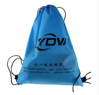 China Eco - Friendly Gift Backpack Package PVC Drawstring Bag With Gusset for sale