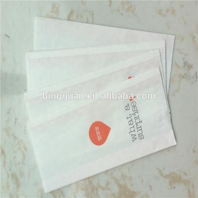 China Recyclable Food Grade Packingcheaper Paper Bag Middle Side Sealing for sale