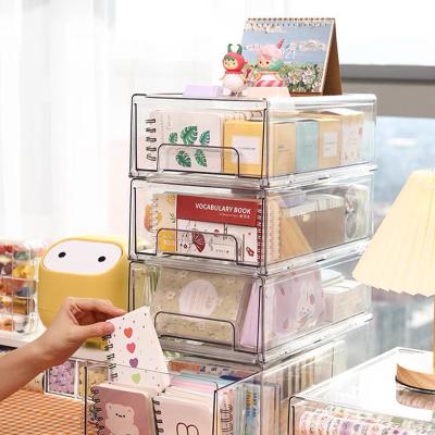 China Wholesale Acrylic Mordern Household Box Showcase Organizer Storage with Lock and Lid for sale