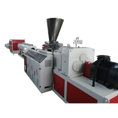 China High Output Plastic Bar PVC Pipe Extrusion Machine PVC Threading Pipe Making Machine for sale