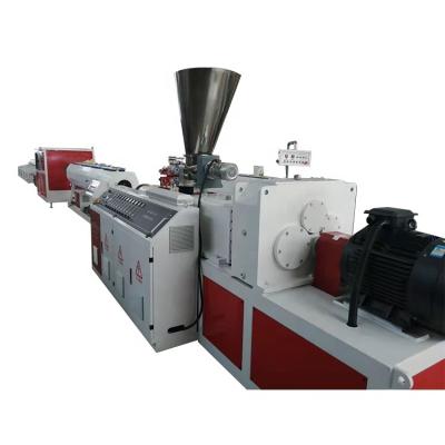 China Bar Competitive Price PVC Corrugated Pipe Machine Plastic PVC Pipe Extrusion Machine Line for sale