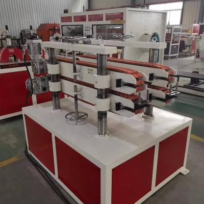 China Energy Efficient Plastic One Bar Pipe Two Extrusion Machine PVC Pipe Making Machinery for sale