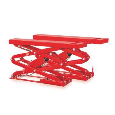 China DL-HSS-3.0 small scissor car lift, 3000KG hidden flat structure floor Mini Scissor Lift 3000KG for sale