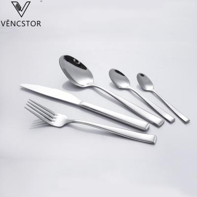 China Wholesale Disposable Restaurant Cutlery Sets , Stainless Steel Flatware For Wedding for sale