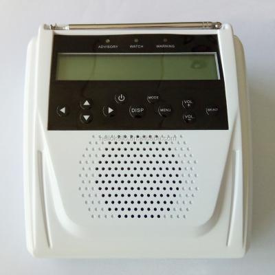 China SA M.E Desktop AM/FM/NOAA Waterproof Weather Alert Radio with Alarm Clock for sale