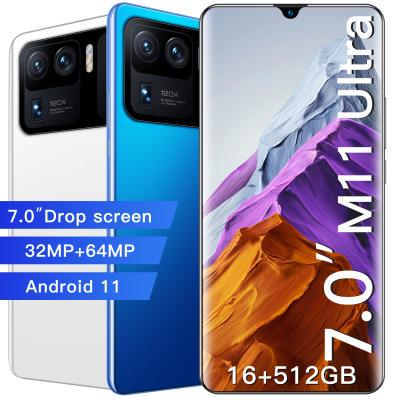 China Dual SIM Card M11 Ultra Smartphone 16GB+512GB Mobile Phone Full Page Finger Face Unlock Mobile Phone Smart Phone for sale