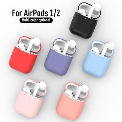 China Luxury Protective Cases Protective Lugs Silicone Earphone Cover Case For Airpodes 1 2 Pro Bags 1&2 Cover Shockproof Case for sale