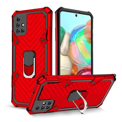 China Waterproof 2 IN 1 Kickstand Cell Phone Case For Samusng A02S A03S Cell Back Cover For Samsung A01 A11 A21 A51 A71 A81 A91 Mobile Case for sale