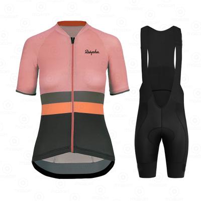 China Breathable Women Short Sleeve Cycling Tank Top Set Breathable Short Sleeve Bike Maillot Ropa Ciclismo Hombre Anti-UV Gear for sale