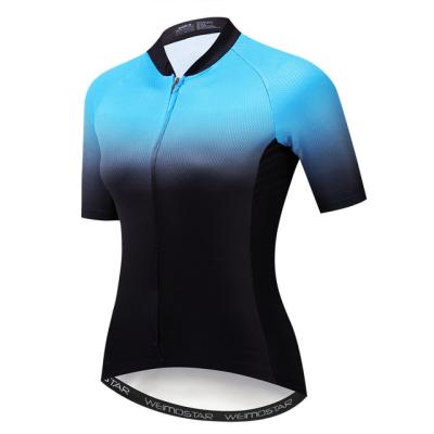 China Breathable Hot Sale Short Sleeve Cycling Tank Top With Invisible Zipper for sale