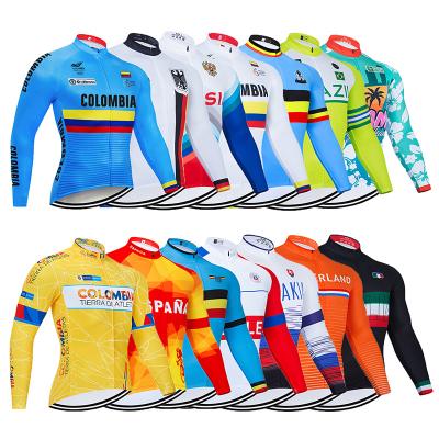 China Breathable Mens Cycling Tank Top Long Sleeves Fit Comfortable Road Sun-protective Bike Tops MTB Tank Tops for sale