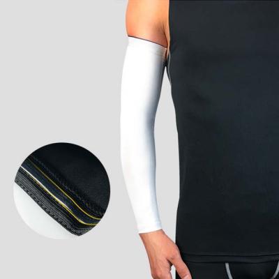 China Breathable Anti UV Sports / Compression Sublimated Arm Sleeve Cycling Arm Warmers for sale