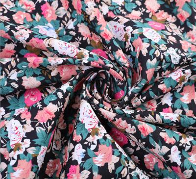 China 90 Polyester 10 Sustainable Cotton 45x45 133x72 Printed Lined Fabric for sale