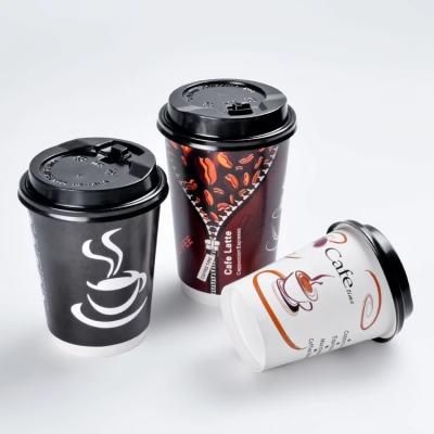 China Custom Recyclable Wholesale Hot Chocolate Disposable Paper Cups for sale